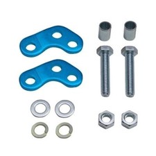 réhausse amortisseur derbi senda alu bleu équipement moto 50cc neuf