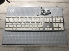 Apple A1243 Clavier  USB Aluminium Pavé Numérique AZERTY FR Fra (OCCASION TESTÈ)