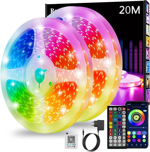 Ruban led 20m chambre - 20m,