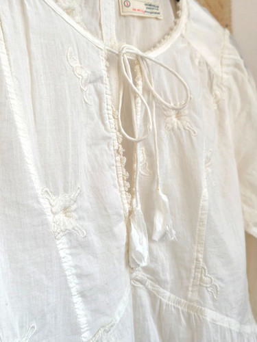 Chemisier odd molly blanc - chemisier,