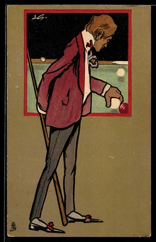 Carte postale dessin animé