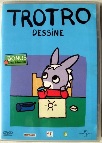 Dvd trotro dessine - trotro,