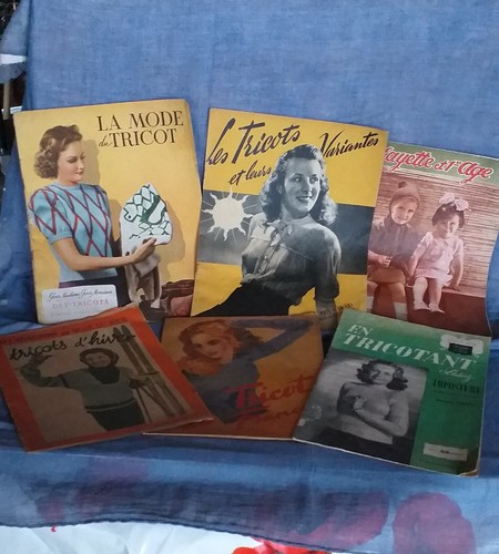 Magazine tricot vintage - de,
