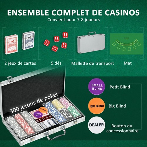 Mallette de poker - de,