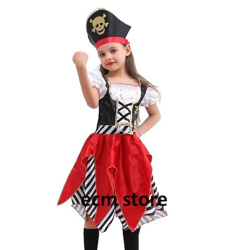 Costume pirate filles - costume, de