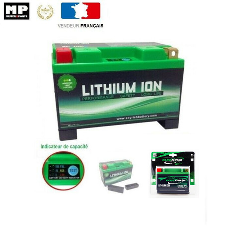 Batterie lithium ion moto - ,