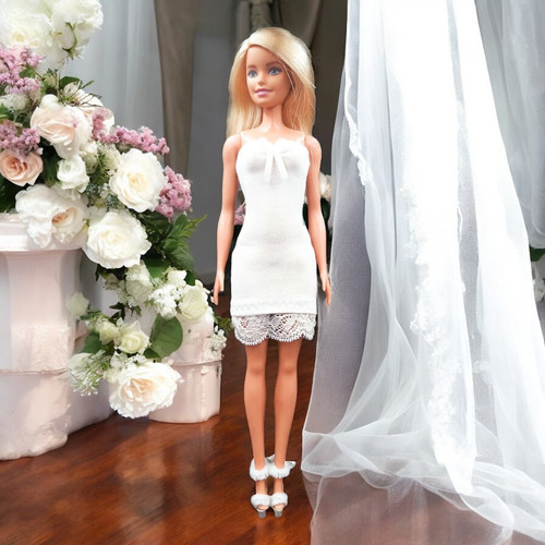 Robe blanche mariée - robe, blanche/robe