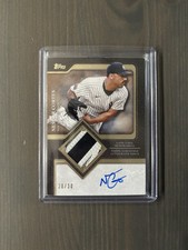 2025 Topps Series 1 NESTOR CORTES Auto Tri-Color Patch 20/30