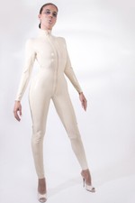 Caoutchouc Latex Caoutchouc Catsuit Combinaison Moulante