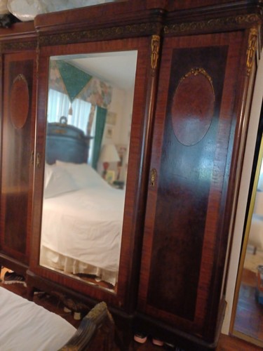 Antique french armoire louis - french,