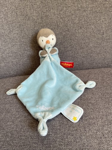Doudou mouchoir tchoupi gris - tchoupi,