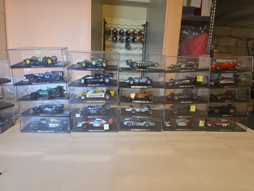 Lot voitures miniatures - f1,