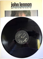 John Lennon Jealous Guy 12" vinyl record in picture sleeve 1985 on Parlophone