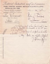 30 ALAIS negociant CROUZET