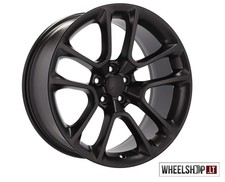 Dodge SRT Style R20 5x115 jantes alliage 4x 20 pouces noir 9J ET21 chargeur d...