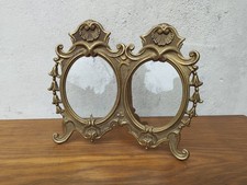 Double cadre photo ancien en