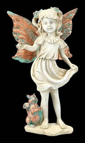 Figurine elfe forestière avec - elfe,
