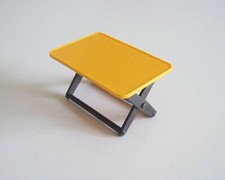 PLAYMOBIL (V134) CAMPING - Orange Folding Table RESERVE maggie-lall03