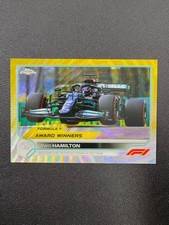 2022 Topps Chrome Formula 1 F1 Lewis Hamilton Gold Wave 11/50#195 GZ