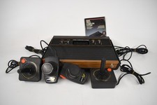 Atari CX-2600 AP Console with Joystick and Paddles UNTESTED!