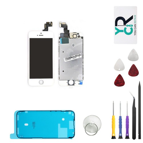 Ecran blanc iphone - blanc, 5s