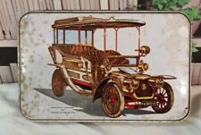 Grande Boîte Métal Ancienne voiture Panhard et Levassor Tonneau roi des Belges