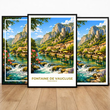 Affiche Fontaine de Vaucluse