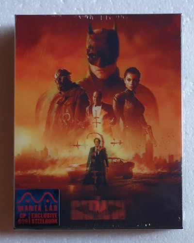 The batman steelbook double - steelbook,