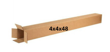 4" x 4" x 48" CARDBOARD BOX - 200 lb - SINGLE BOX - TALL