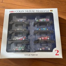 COLIN McRAE Memorial 1:64 miniature car set