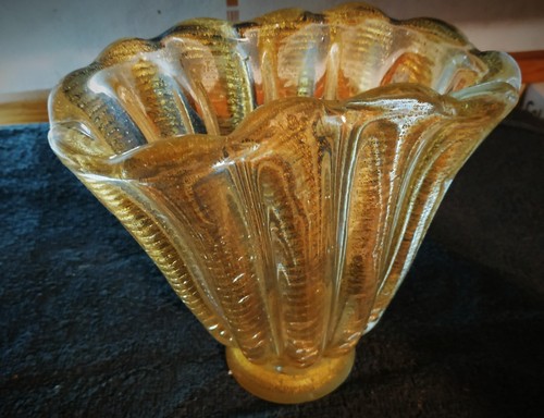 Vase murano torsadé - murano,