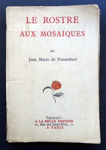Rostre aux mosaîques - rostre, j-m
