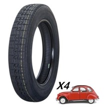 KIT 4 Pneus 125 R15 M+S 68S 125/80 R15 WR093 125R15 DIANA 2 CV CITROEN