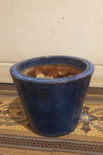 Pot en terre cuite émaillée