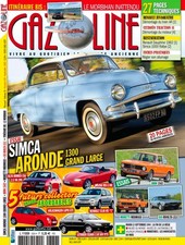 GAZOLINE n°338 de septembre 2025 : Simca Aronde - BMW 1502 - ISO Rivolta - Xsara
