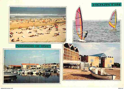 Carte postale hourtin - carte,