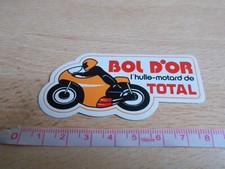 Small sticker BOL D'OR - TOTAL BIKER OIL