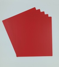 LOT DE 10 INTERCALAIRES ROUGES