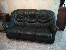 Canapé en cuir, 3 places
