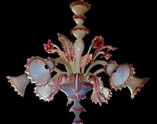 imposant lustre blanc ivoire