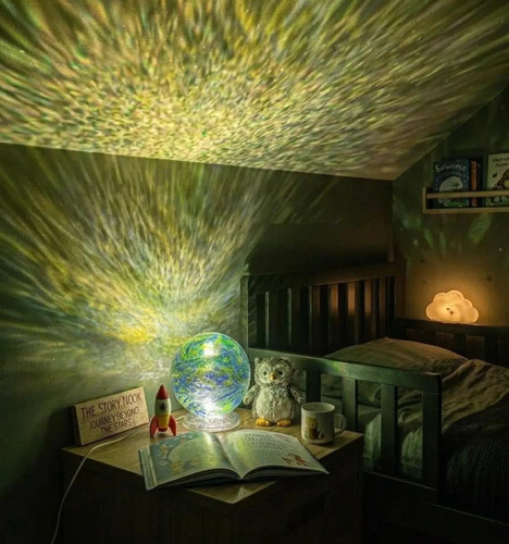 Lampe boule verre green - lampe,