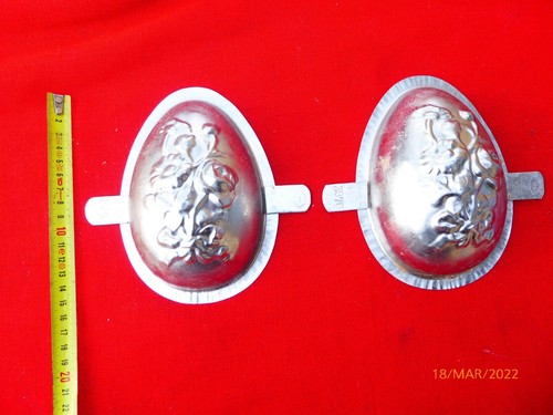 Moule chocolat ancien oeuf - a,