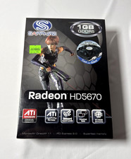SAPPHIRE ATI RADEON HD5670 1GB DDR5,128BIT DVI HDMI DISPLAYPORT GRAPHICS CARD