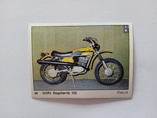 MOTORCYCLE FIGURE 2000 PANINI 1972 GORI REGULARITY 125 n 88 WITH VELINA