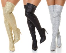 Bottes De Nuit À Talon