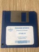 INDOOR SPORTS PING PONG DARTS BOWLING ATARI 520 ST RARE ONLY 1 ON EBAY