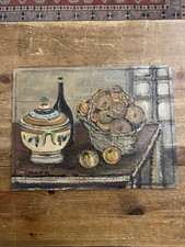 Huile Sur Panneau Leloup 1984