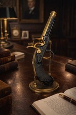 Briquet pistolet silex Empire