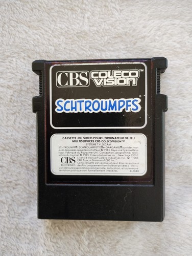 Cbs colecovision schtroumpfs - cbs,