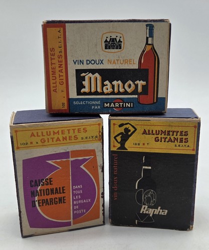 Lot boîtes allumettes - boîtes,